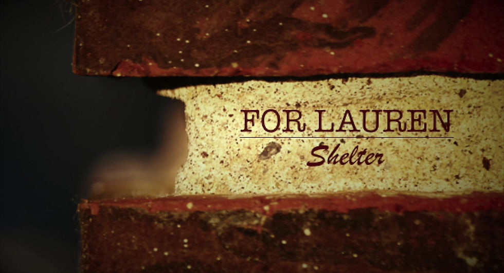 For Lauren: Shelter